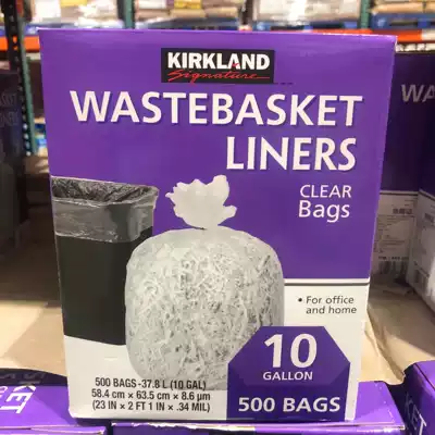 American KIRKLAND Cochran Multifunctional Garbage Bag 37 8 Liters x500 Costco Domestic