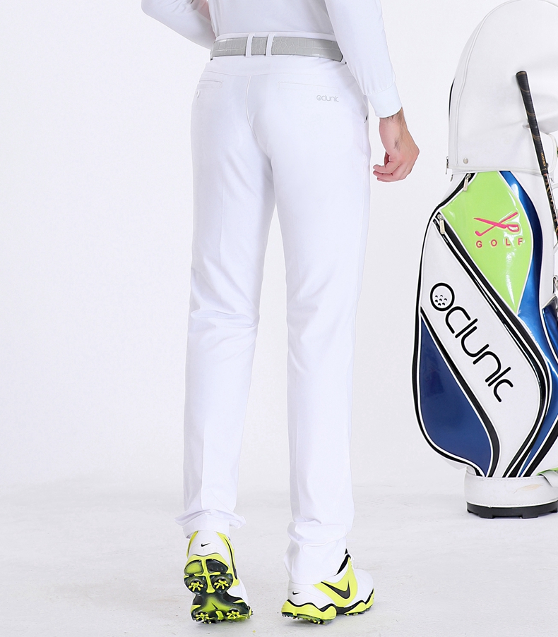 OCLUNLC autumn and winter new golf clothing men's ball pants trousers spring and summer casual elastic slim-fit sports pants