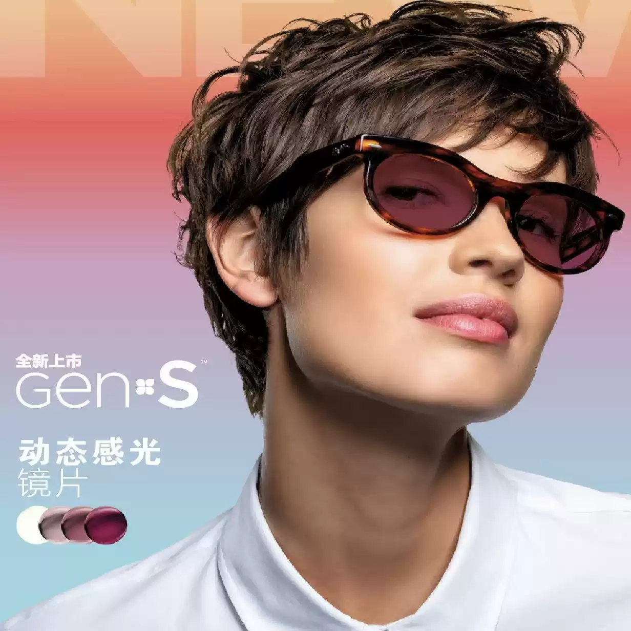 依视路全视线变色镜片1.67超薄树脂镜片防污1.60折射镜片