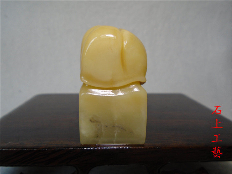 Jinshiyu khắc đá Phúc Kiến Shoushan Furong đá lá sen sen con dấu boutique giải trí cuốn sách hội họa chương 3457 đá phong thủy