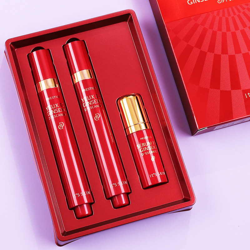 South Korea Yisi red ginseng snail ball eye cream to improve fine lines and dark circles moisturizing moisturizing female eye tightening anti-wrinkle