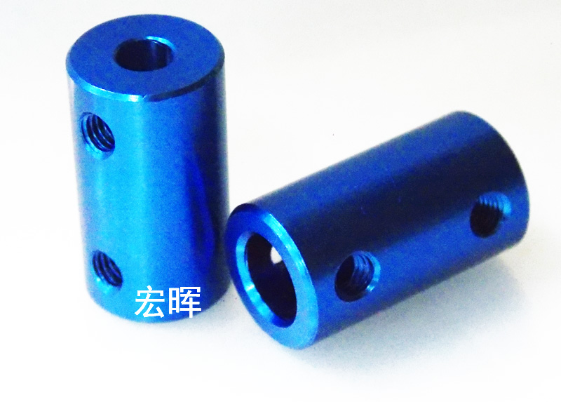 Couplings 3D3d Inform machine accessories aluminium alloy Colour aluminium fittings couplings 5 * 5 5 * 8 blue couplings