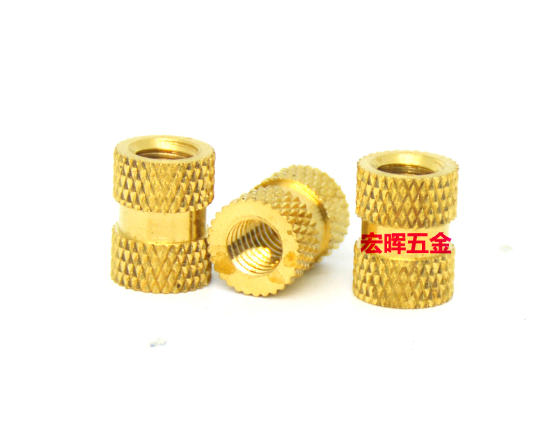 Copper nut column reticulated copper nut nut M5 bronze flower mother M4 copper nut M6 copper cylindrical round nut