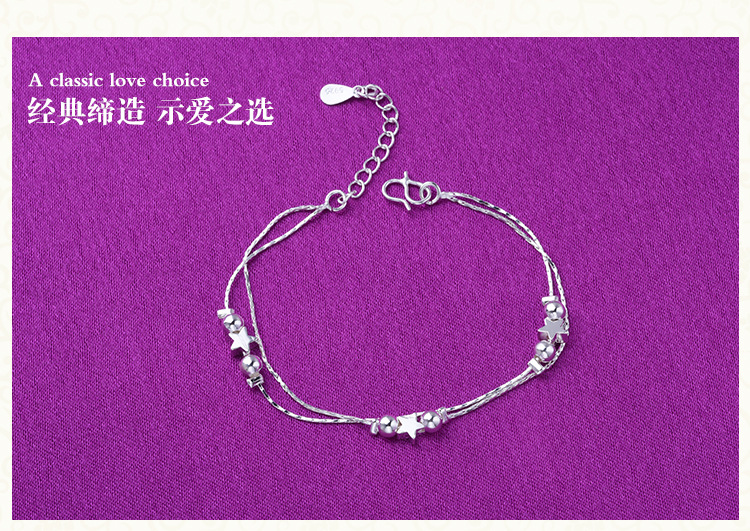 Bracelet de cheville Femme OTHER   en Argenterie - Ref 3102924 Image 8