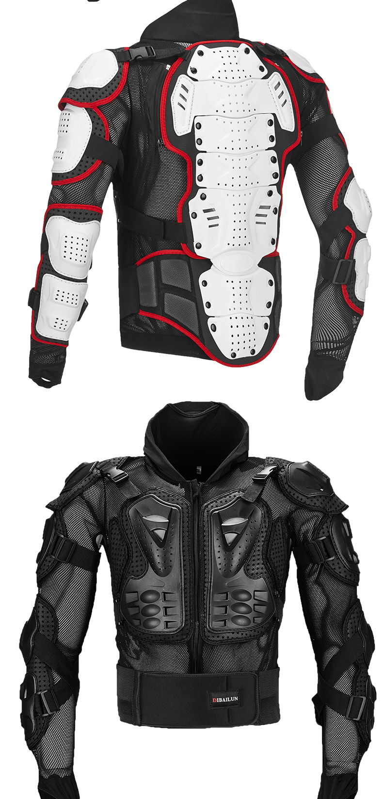 Off-road Knight Hoàn thành Thiết bị bảo vệ Thiết bị Leo núi Racing Racing Bảo vệ Ngực Giáp Giáp Quần áo Mùa hè thoáng khí - Xe máy Rider thiết bị găng tay xe máy mùa đông
