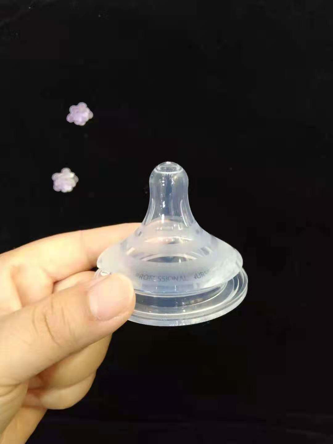 Pacifier soft duck mouth suction nozzle is specially designed for dear love KENNINO Tang grass set 60 wide caliber ppsu milk bottle silicone