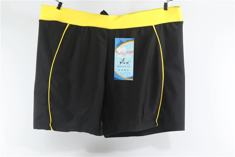 10 quần short nam mùa hè thời trang quần short nam boxer đen - Nam bơi đầm