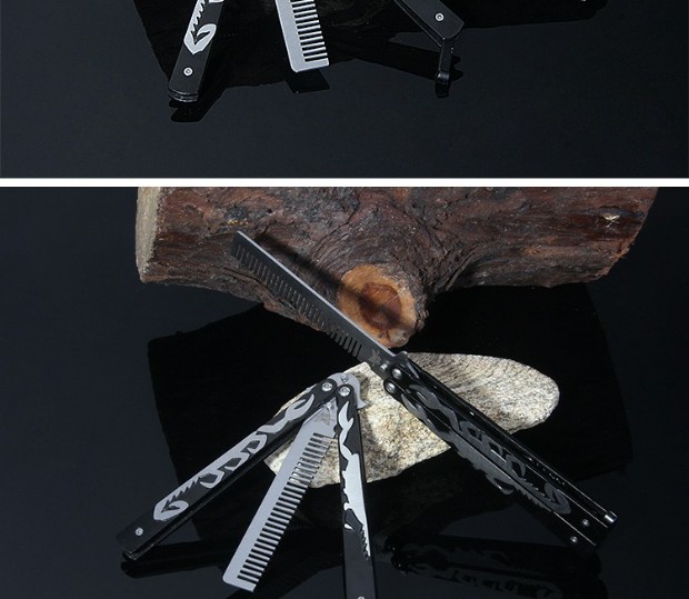 Konjac Dragon Comb Longquan Butterfly Scythe Butterfly Practice Knife Butterfly Practice Knife Tool Tool Tool Tool - Công cụ Knift / công cụ đa mục đích dao đa năng quân đội
