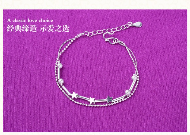 Vòng chân nữ phiên bản tiếng Hàn của nữ sinh đơn giản Sen cá tính s925 bạc năm sinh retro chuông nữ trang nhỏ hoang dã lắc chân nữ inox