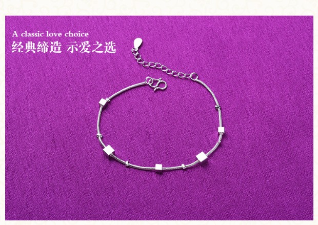 Vòng chân nữ phiên bản tiếng Hàn của nữ sinh đơn giản Sen cá tính s925 bạc năm sinh retro chuông nữ trang nhỏ hoang dã lắc chân nữ inox