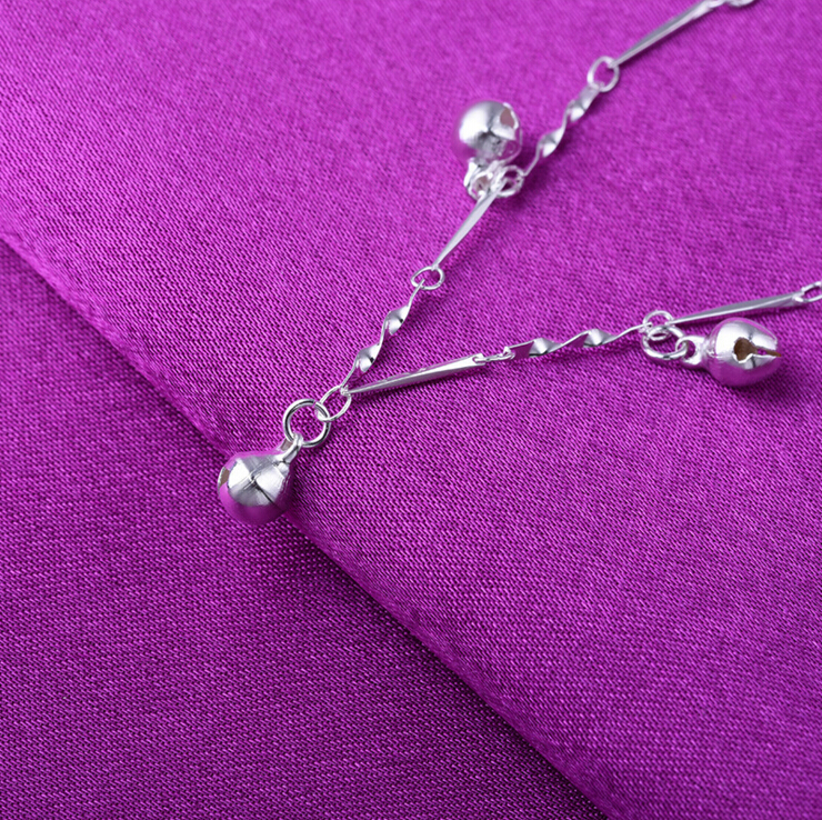 Bracelet de cheville Femme OTHER   en Argenterie - Ref 3103223 Image 4