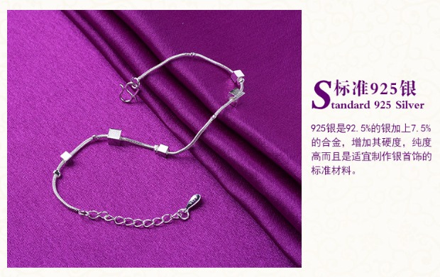 Vòng chân nữ phiên bản tiếng Hàn của nữ sinh đơn giản Sen cá tính s925 bạc năm sinh retro chuông nữ trang nhỏ hoang dã lắc chân nữ inox