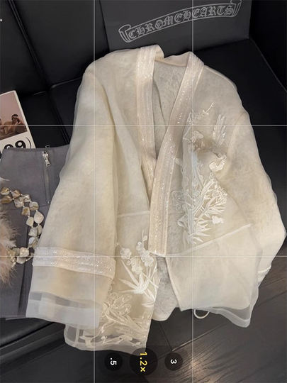 Japan's high-end foreign trade export brand spring and autumn new Chinese style heavy industry gentle style national style Zen cool top