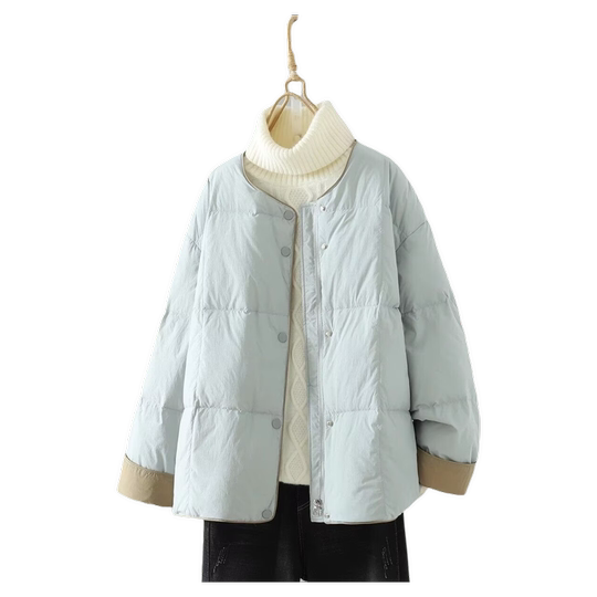 Attractive high-end women's tops plus size 2025 autumn and winter fashionable casual warm cotton coats national style loose cotton coats