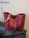 High-End Large-Capacity Red Bag for Women 2026 New Style Wedding Shoulder Tote Bag Suitable for Daily Use Bride Wedding Bag