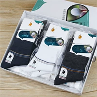 10 đôi vớ nam Warren kangaroo cotton trong ống kinh doanh vớ thông thường hộp quà tặng vớ nam vớ quà tặng tất thể thao