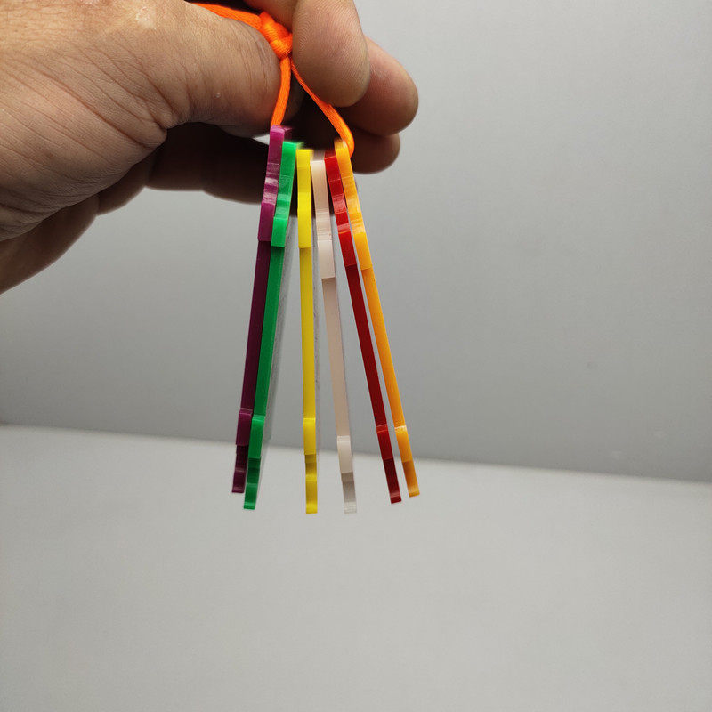 Скребка 汽车钣金胶线刮板打胶定型手动玻璃门边家具胶卡胶6件套 树脂刮刀 Beauty light