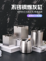 Креативная ветрозащитная большая модная пепельница из нержавеющей стали, защита при падении