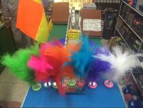 Sports fitness shuttlecock fancy shuttlecock keys adult children feather shuttlecock handmade chicken feather shuttlecock