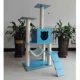 Miễn phí vận chuyển sang trọng rắn gỗ mèo leo khung mèo đồ chơi mèo paw bài mèo cây mèo rác gỗ rắn mèo rack thú cưng leo khung mèo cào - Mèo / Chó Đồ chơi