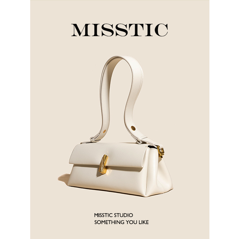 (MT) niche design original cowhide custom high-quality retro leather armpit bag shoulder diagonal women's bag