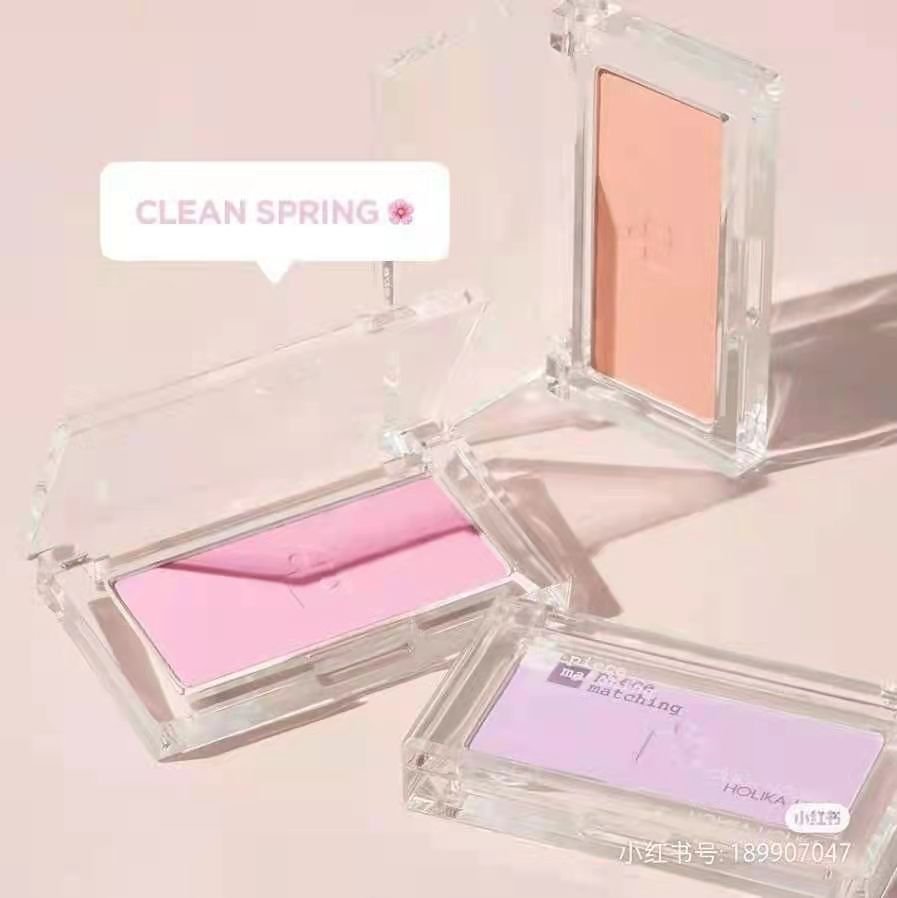 South Korea Holika 21 spring new matte monochrome blush limit natural increase in naturally naked makeup