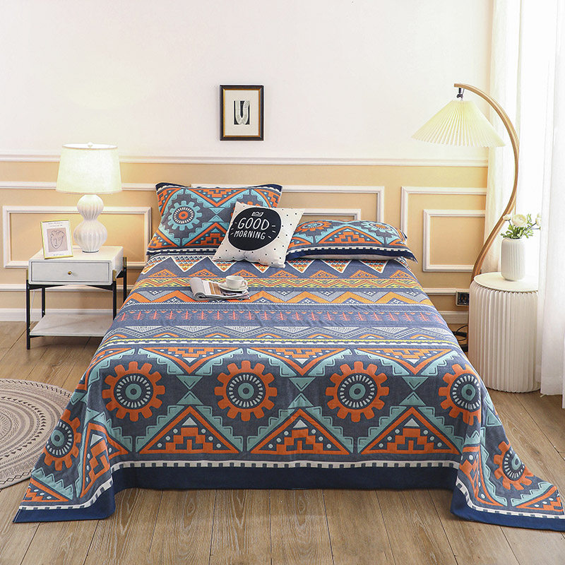 The new summer of 2022 - 2022 - 3 - piece set of three - piece sheets of cotton - sized cotton - sized cotton - sized bedsheet A Class A - Class