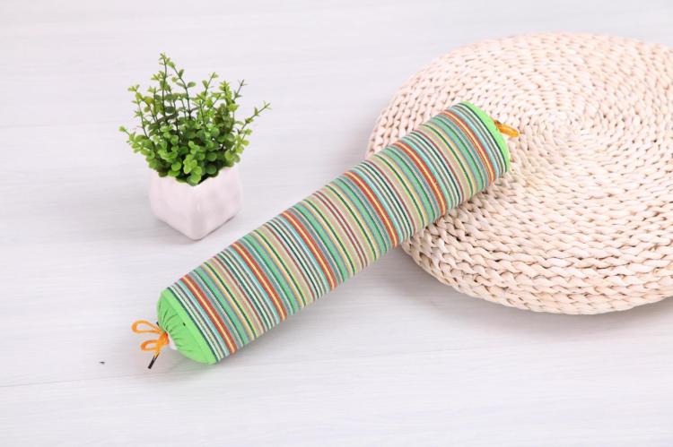 [Đặc biệt hàng ngày] cotton cũ vải thô cổ tử cung gối vòng gối kẹo gối kiều mạch cổ tử cung gối vải thô gối