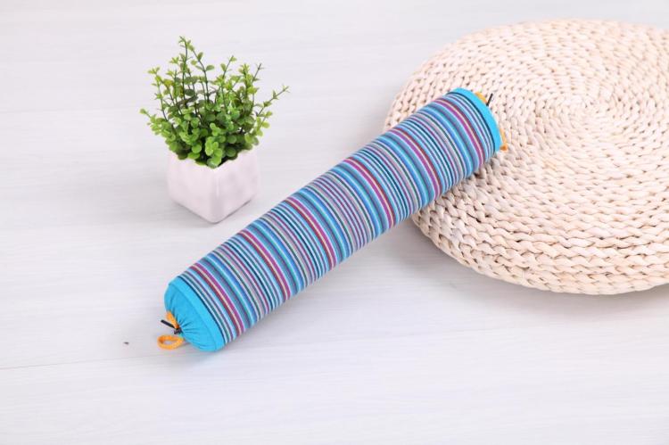 [Đặc biệt hàng ngày] cotton cũ vải thô cổ tử cung gối vòng gối kẹo gối kiều mạch cổ tử cung gối vải thô gối