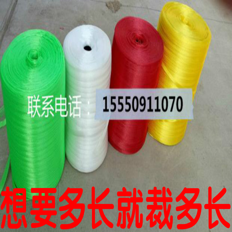 Egg net bag manufacturers wholesale walnut chestnut net bag fruit woven nylon plastic white rope net by meter
