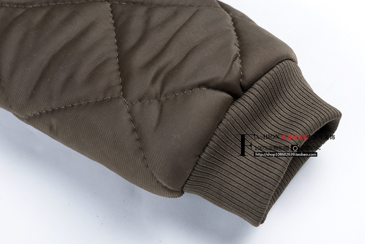 Trung niên và già cộng với nhung cotton đồ lót nam cotton nhỏ áo khoác bảo hiểm lao động lỏng quần áo ấm áp quần áo cotton nam quần áo lạnh áo gió nam