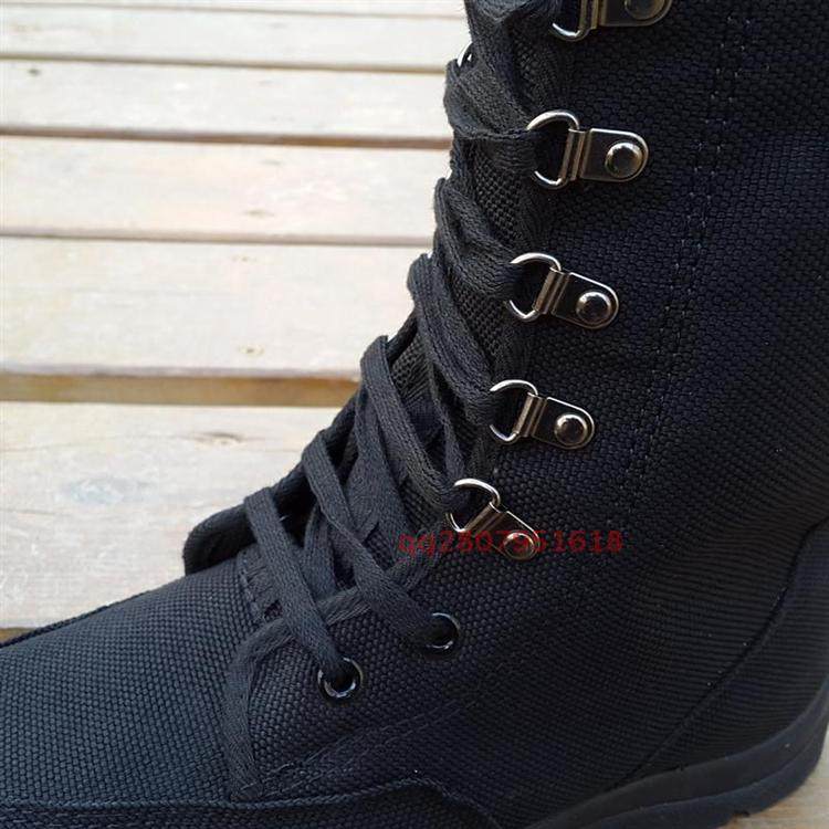 Bottes militaires pour homme en toile - Ref 1397770 Image 11