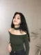 Thời trang thu đông mùa đông mới của phụ nữ Hàn Quốc cổ áo một mảnh treo cổ áo thun dài tay Mùa xuân áo thun hoang dã hoang dã