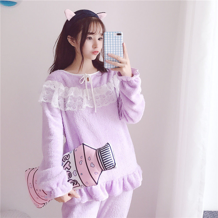 Pyjama pour femme OTHER   à manches longues - Ref 2991340 Image 3