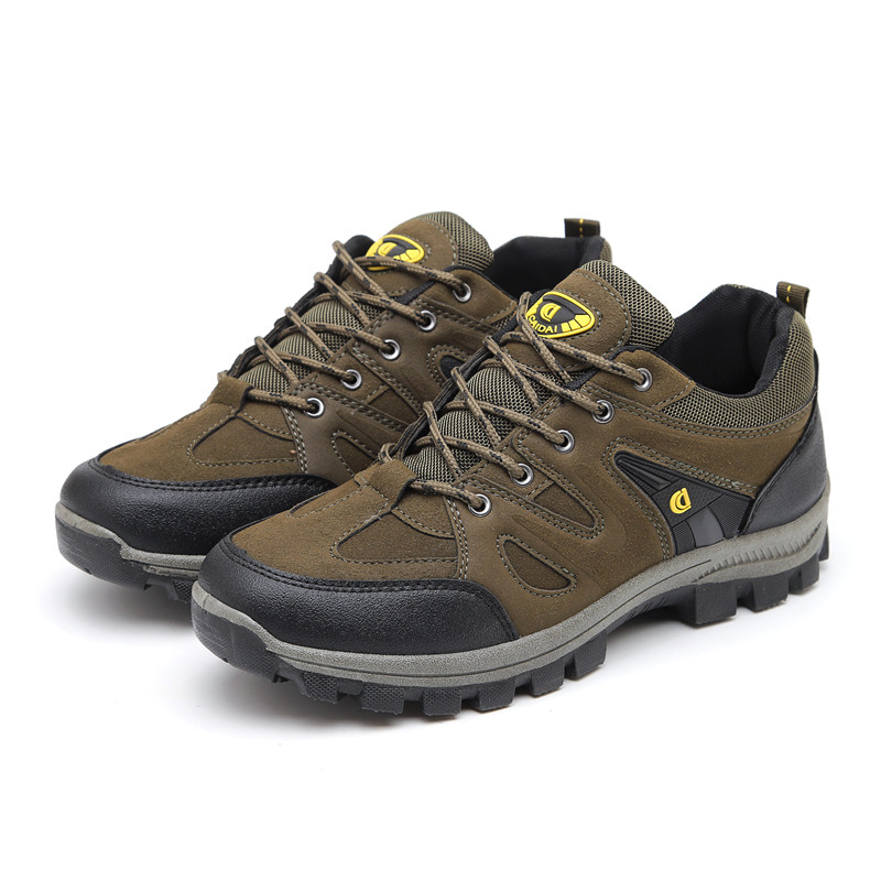 New Outdoor Casual Shoes Men Sports Travel Climbing Shoes Non-slip Wear and waterproof hiking Men's shoes Autumn Winter shoes