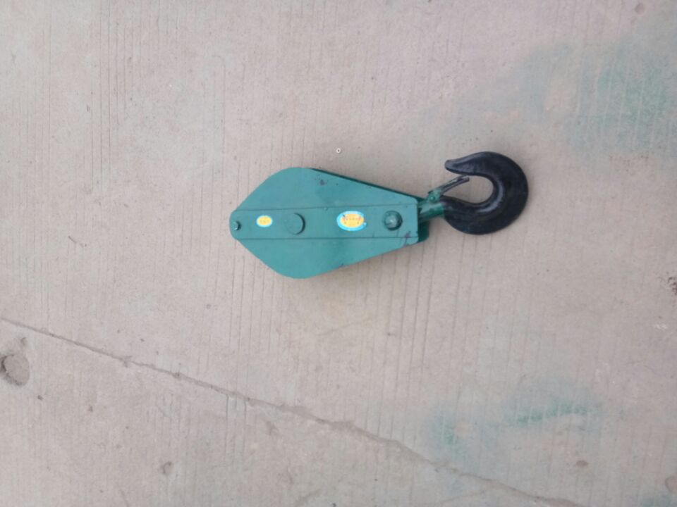Single wheel heavy hook lift lift lift lift pulley lift lift pulley group