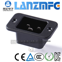 LANZMFG langzheng LZ-20-1 European standard C20 with ear socket AC power socket environmental protection flame retardant Belt Certification