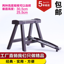 Zen style sitting type A bracket ancient zither A type frame ancient zither rack leg professional violin frame holder portable small zither