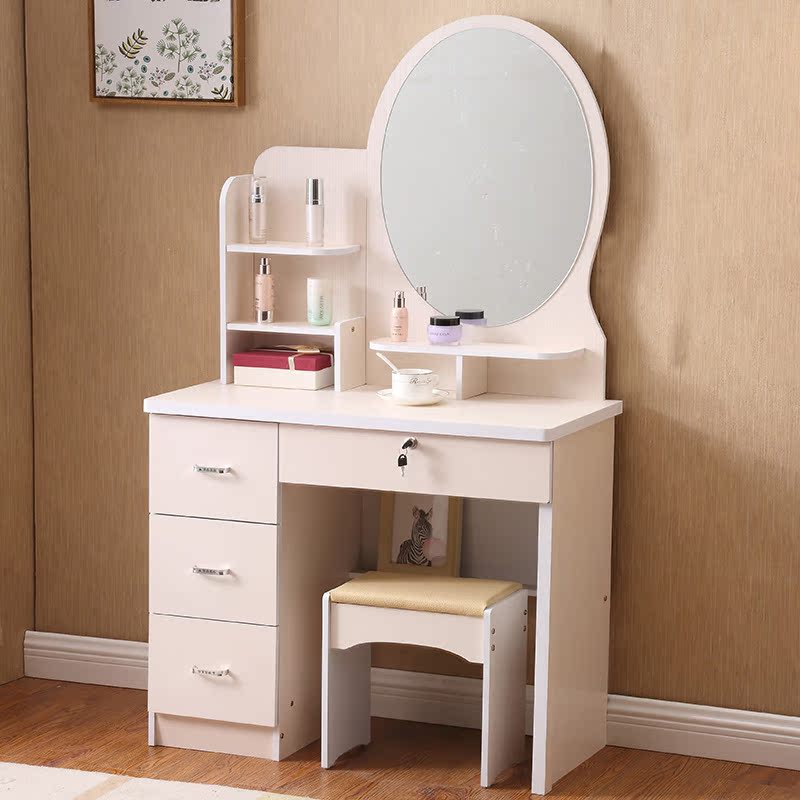 Bedroom Dresser Contracted And Contemporary Board Type Make Up Desk Simple And Easy Make Up Ark Combination Make Up Ark Small Family Make Up Stage