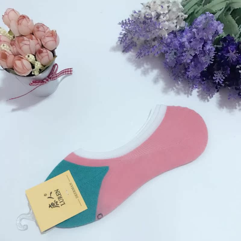 Vớ hươu vớ vớ cotton cắt thấp vô hình nữ mùa xuân và mùa hè vớ cotton mỏng không có xương vớ vô hình đầy đủ 10 đôi set tất noel