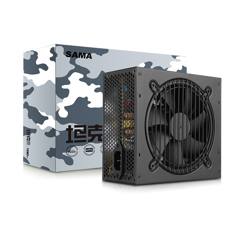 SAMA first horse tank 835 rated 700W desktop computer non-module power supply active PFC extension wire