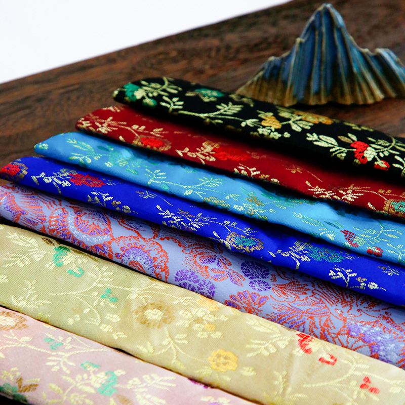 Old Gate door fan accessories gin satin fan cover cotton linen fan cover fan cover