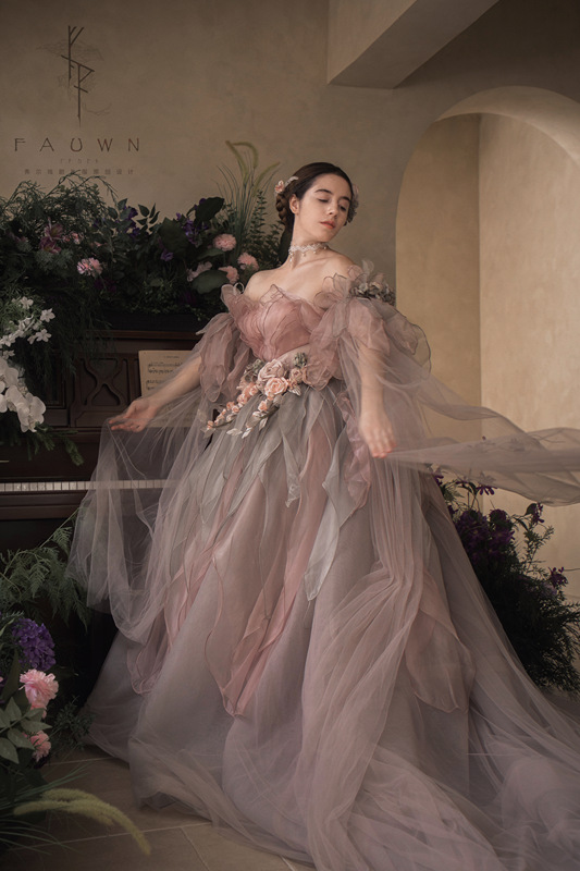 【Fauwn】Flower Goddess Wedding Dress Style Original Dress Sold Out Page