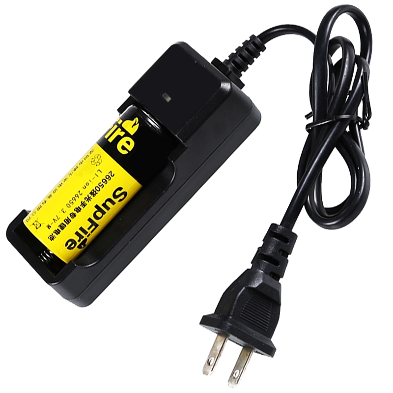 God Fire Intense Light Flashlight Special 18650 26650 Lithium battery 3 7 4 2 charger seat charging Smart Fast-charging-Taobao