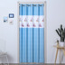 Curtain vải phân vùng màn điều hòa phòng khách phòng tắm phòng ngủ khói bếp mỗi màn rèm nhà ấm áp - Phụ kiện rèm cửa khung rèm thử đồ Phụ kiện rèm cửa
