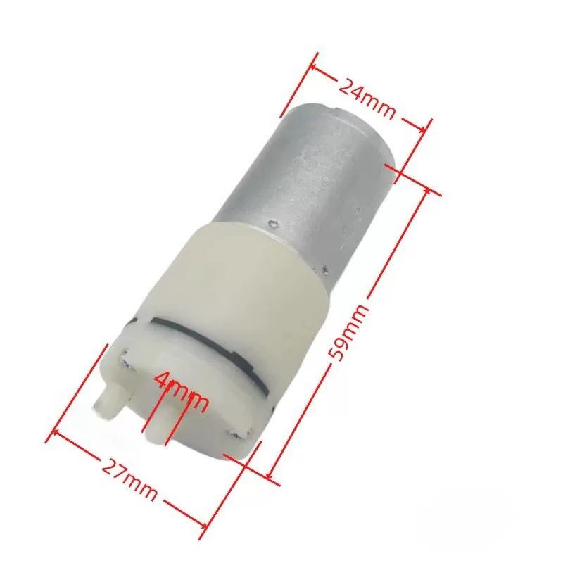 370氧气泵真空泵6V便携充氧增氧泵，让你的鱼缸焕发生机！