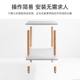Sofa side table small coffee table home bedroom small square table simple rental house bedside shelf Nordic square table