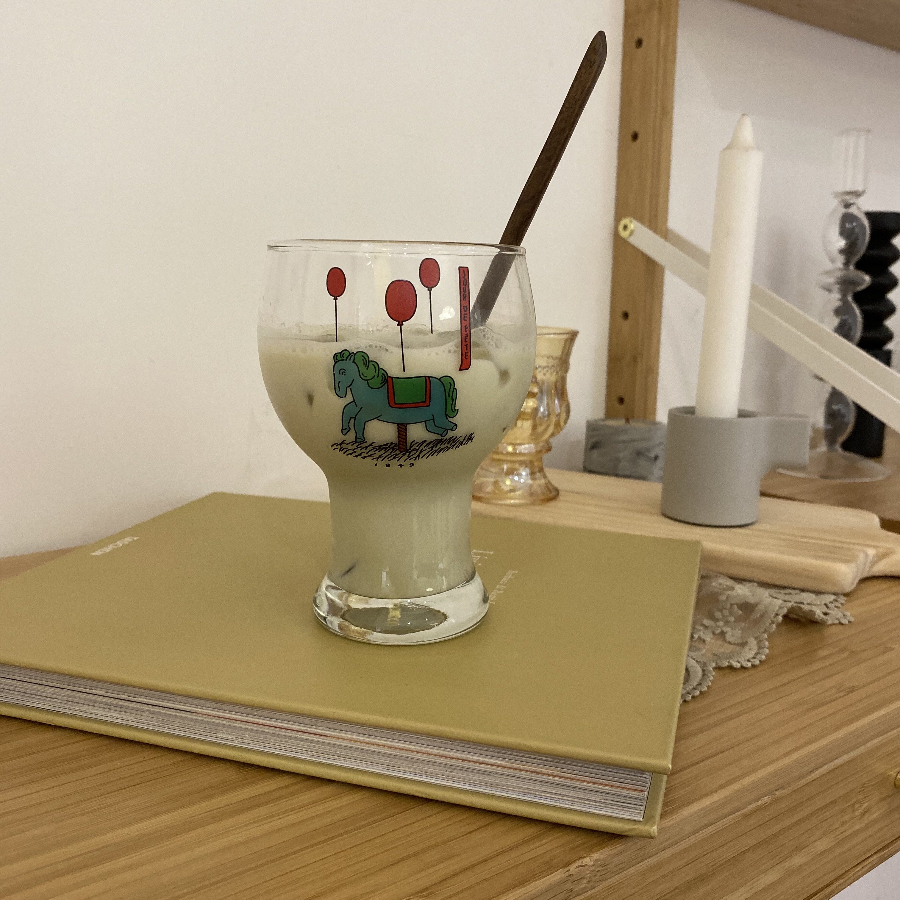 Rua ACPR Rotary Trojan Glass Cups Milk Tea Coffee Juice Beer Cups