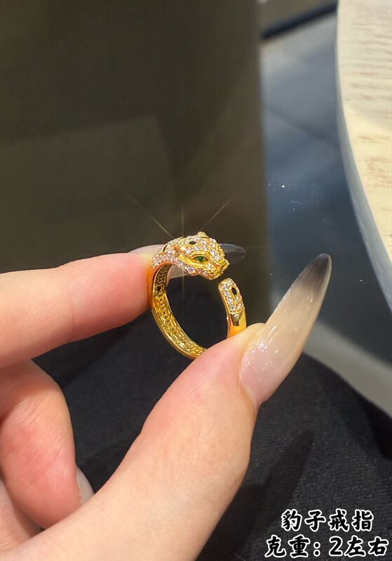 Pure Gold 999 Leopard Ring, Fashionable Design Gold Ring, High-End Feel, Pure Gold Ring, Pure Gold Gift Pure Gold 999 Leopard Ring, Fashionable Design Gold Ring, High-End Feel, Pure Gold Ring, Pure Gold Gift