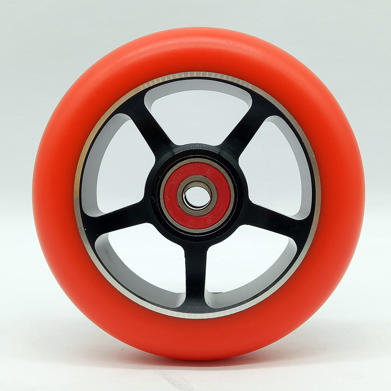100mm Limit Skateboard Wheels High Rebound Abrasion Resistant PU Wheel Skateboard Car Accessories